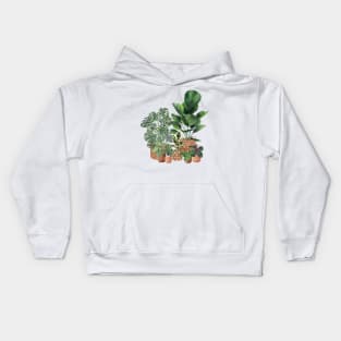 House Plants 9 Kids Hoodie